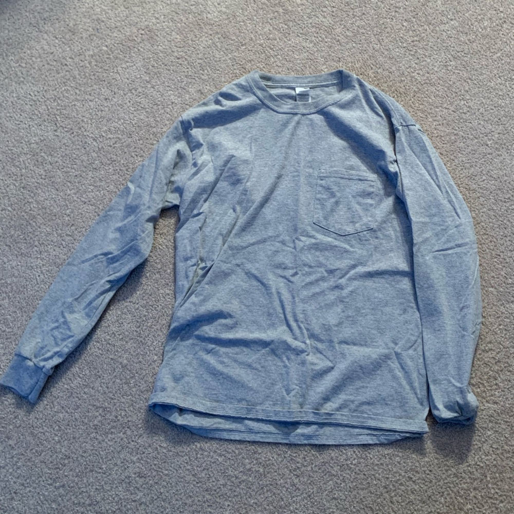Long Sleeve Grey Shirt